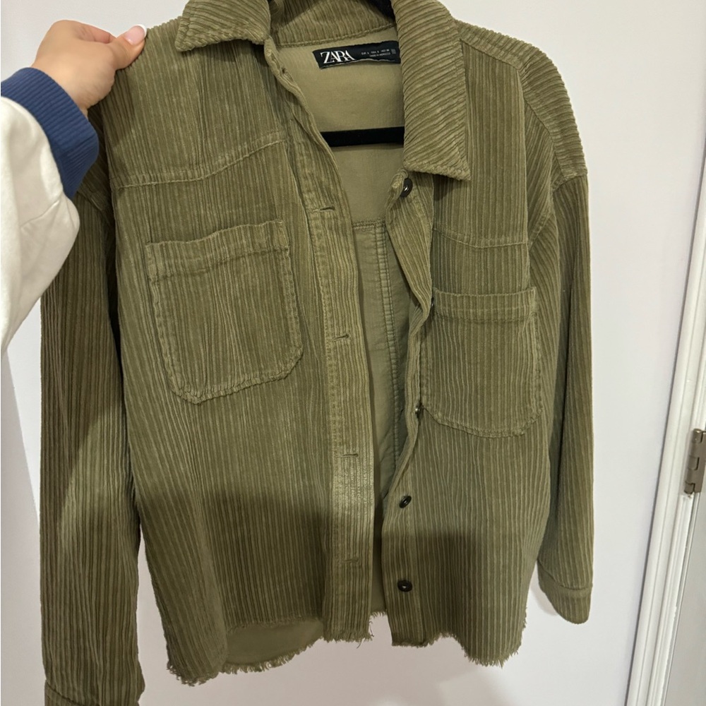 Olive green jacket